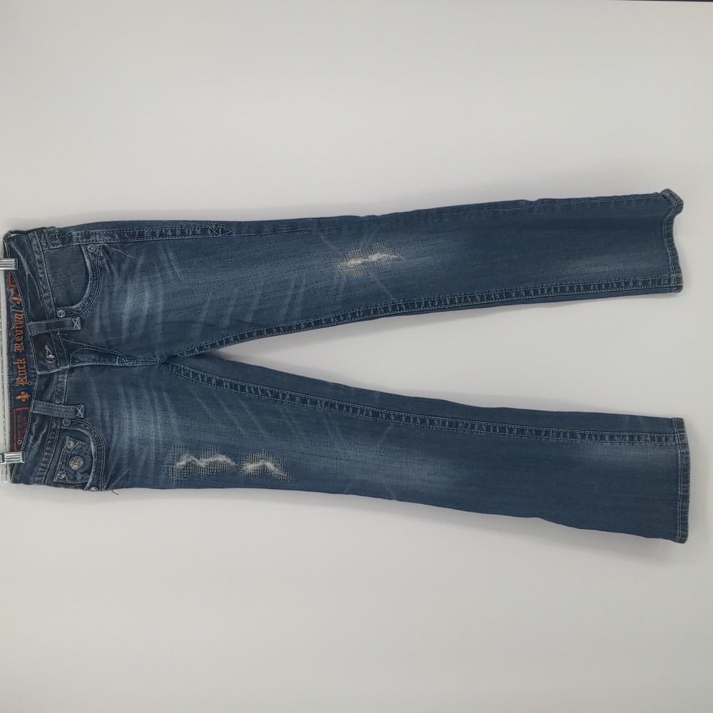 Rock Revival Faded Blue Women's Boot Cut Jeans